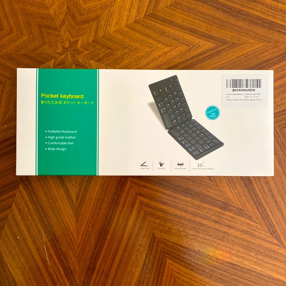 Pocket keyboard